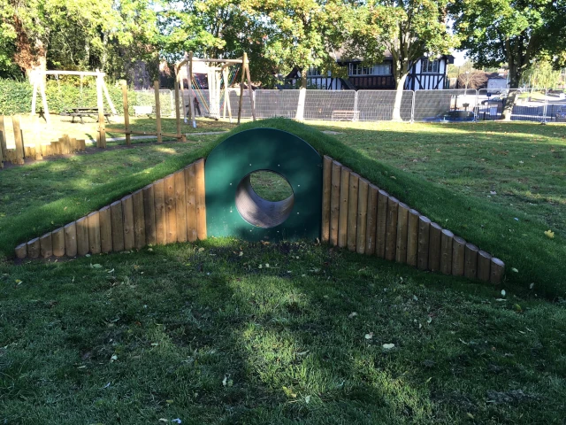 Image of the Woodborough Playground tunnel